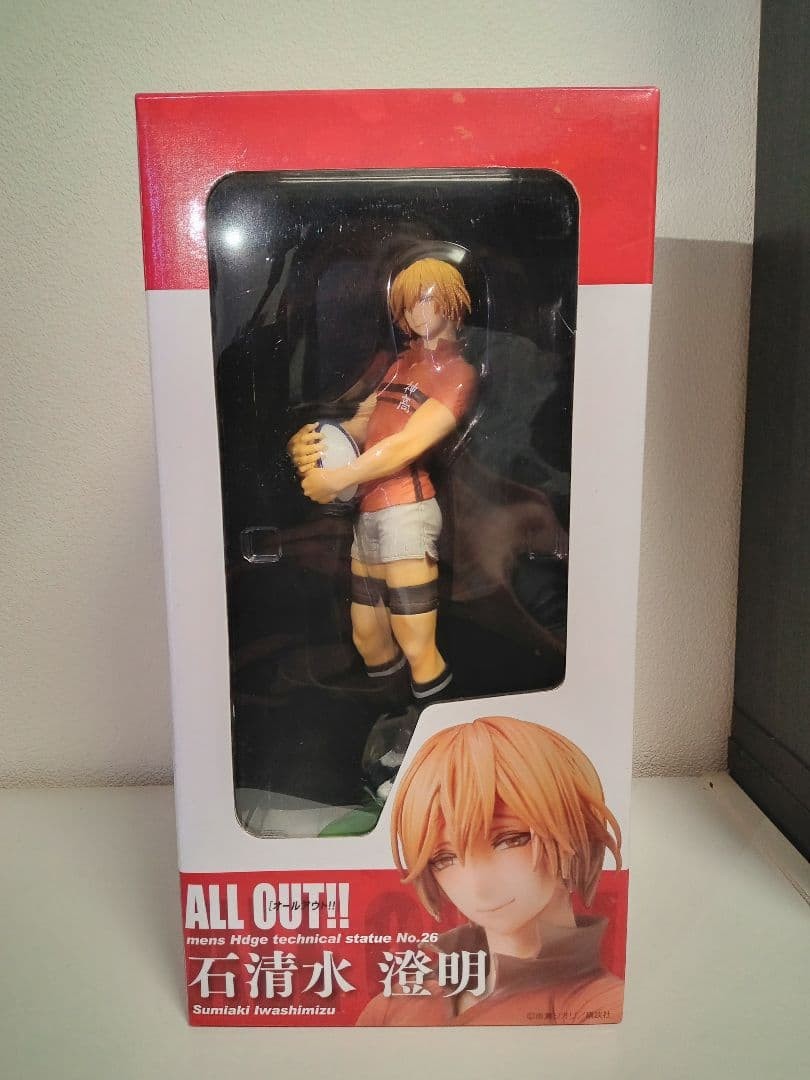 ALL OUT Sumiaki Iwashimizu mensHdge No.26 Figure Union Creative Rugby Anime JP