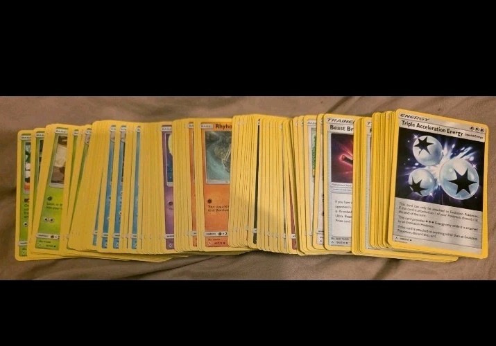 Pokemon SM Unbroken Bonds, COMPLETE UNCOMMON, COMMON & TRAINER SET, 115/115 Pokemon SM Unbroken Bonds, COMPLETE UNCOMMON, COMMON & TRAINER SET, 115/115