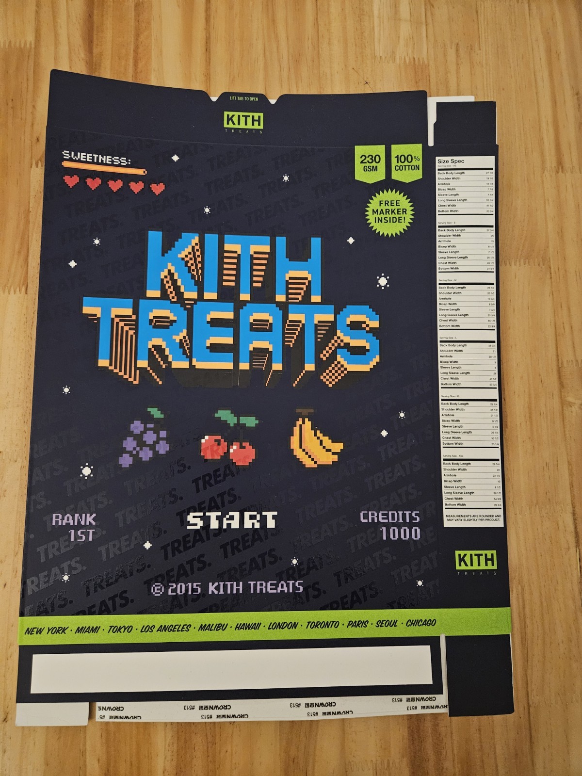 Kith Treats Arcade  Limited Edition Box Brand New Never Built