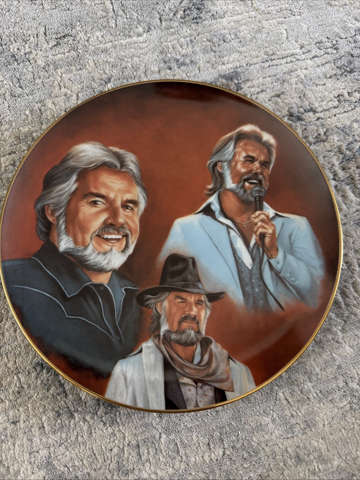 Kenny Rogers by Glenice Celebrity Impressions Limited Ed. 