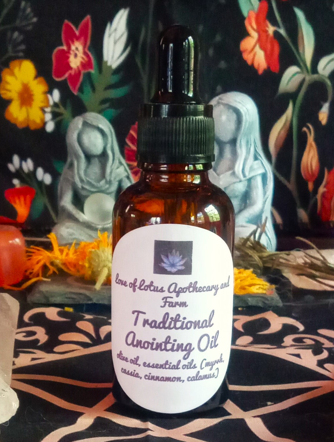Traditional Anointing Oil from Book of Exodus and Other Traditions