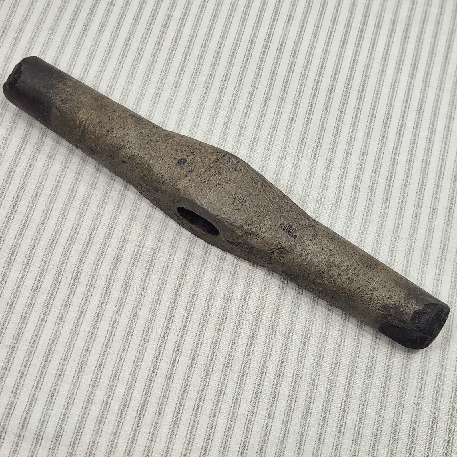 Vtg Railroad Spike Maul Tool (CM & StP RR), Bell Pattern (10 lb) - (1874-1925)