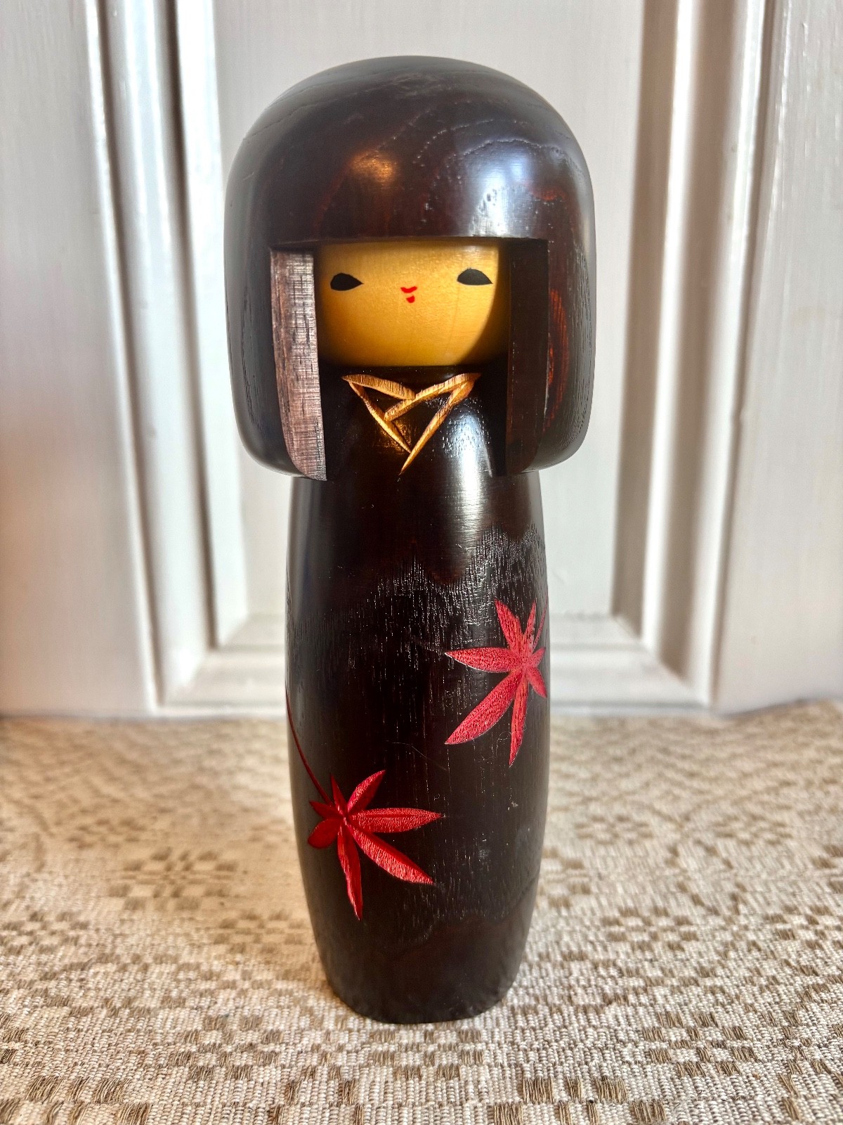 Usaburo Kokeshi Doll Creative Folk Toy Japanese Craft  Art 7 inches