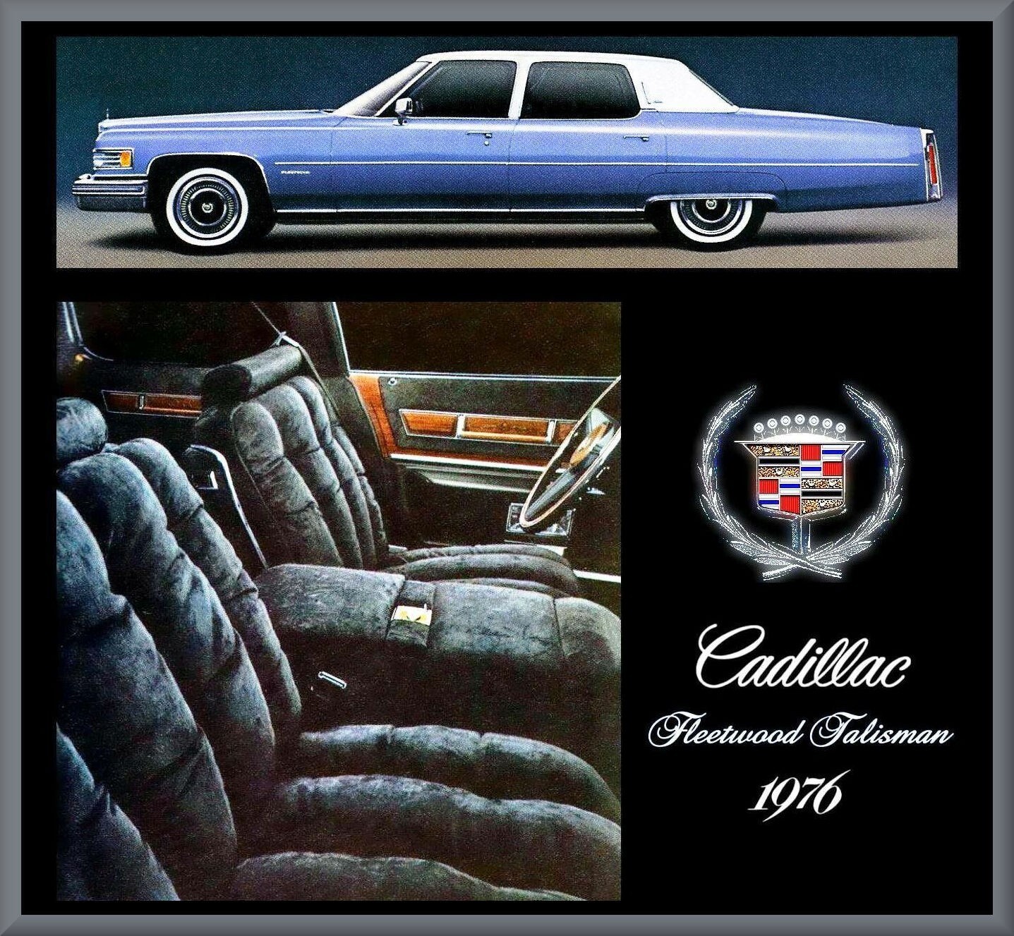 1976 Cadillac Fleetwood Talisman, Toolbox - Refrigerator Magnet, 42 MIL