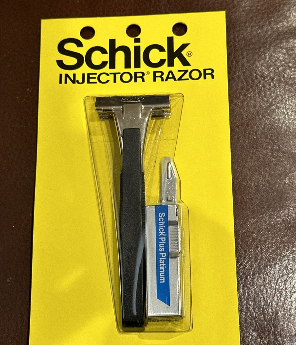 Schick Injector Razor Single Edge Platinum Blades New Sealed Vintage Old Stock W Schick Injector Razor Single Edge Platinum Blades New Sealed Vintage Old Stock W
