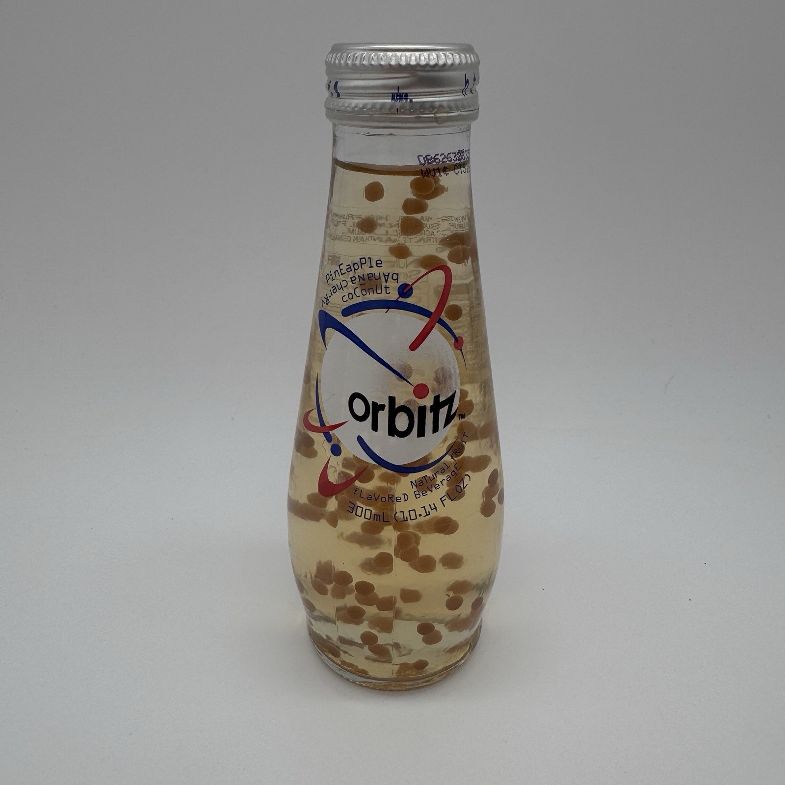 Orbitz Drink Pineapple Banana Cherry Coconut Sealed Bottle VTG Soda Lava Lamp 90 Orbitz Drink Pineapple Banana Cherry Coconut Sealed Bottle VTG Soda Lava Lamp 90