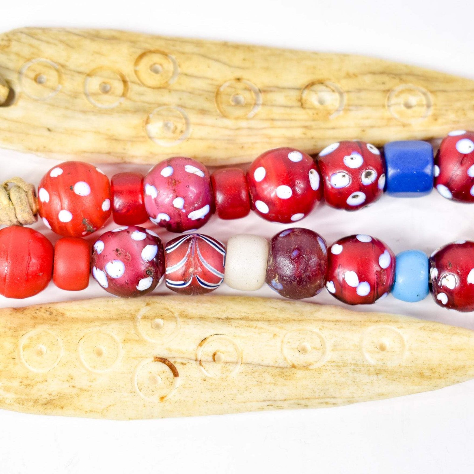 Ethiopian Medicine Man Prayer Beads Necklace Henry Collection 64 Inch