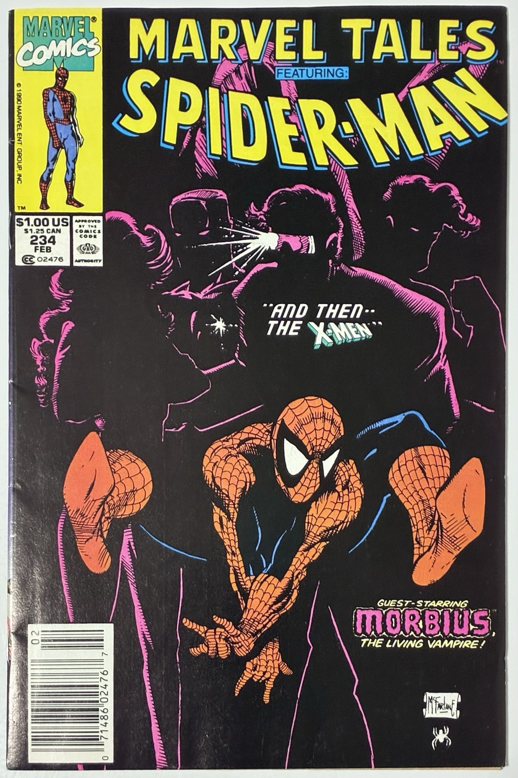 Buy 2 Get 2 Free (CHECK PROMO) Marvel Tales #234 1990 Newsstand Edition (VF/NM)