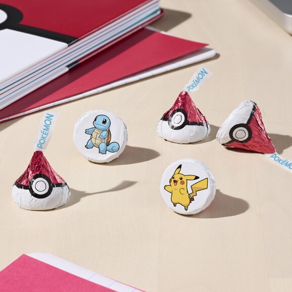 Limited Edition Pokemon Hershey’s Kisses NEW INDIVIDUAL KISSES