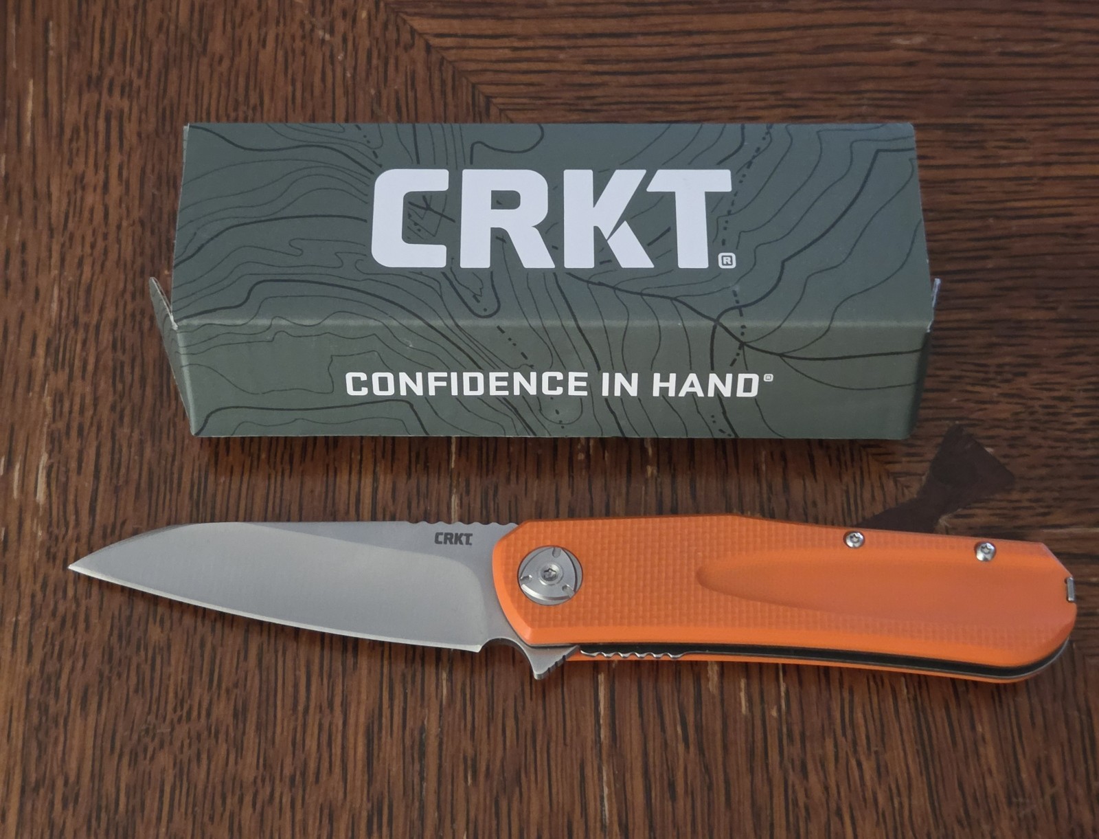 Columbia River Knife and Tool: CRKT Mah-Hawk Knife, CR-6535 - ORANGE Columbia River Knife and Tool: CRKT Mah-Hawk Knife, CR-6535 - ORANGE