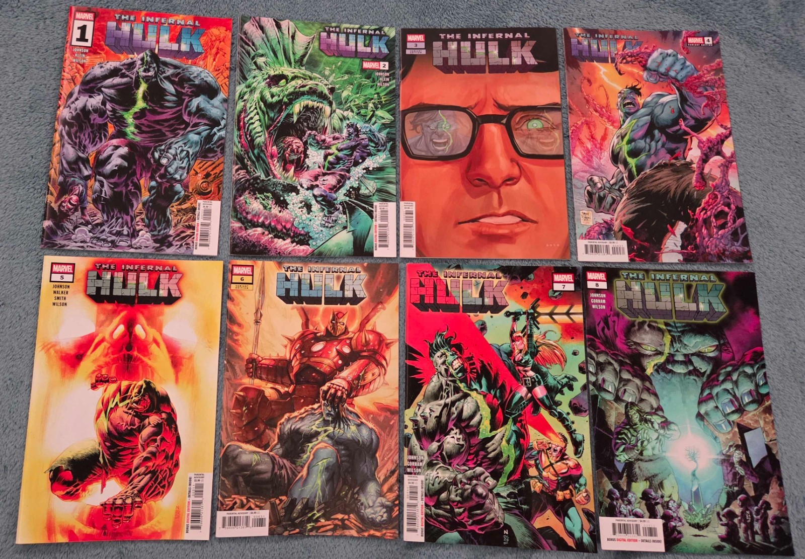 Infernal Hulk Issues 1-10 Complete Set NM COMBINED SHIPPING 3 variants (3+4+6) Infernal Hulk Issues 1-10 Complete Set NM COMBINED SHIPPING 3 variants (3+4+6)