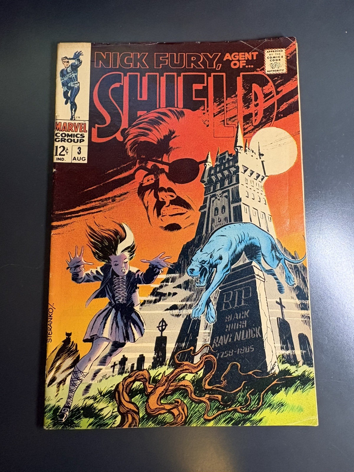 Nick Fury, Agent of SHIELD (1st series) #3 1968 Jim Steranko Cover