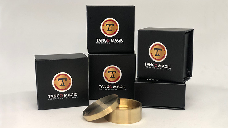 Boston Coin Box Brass One Dollar (B0029) by Tango Magic
