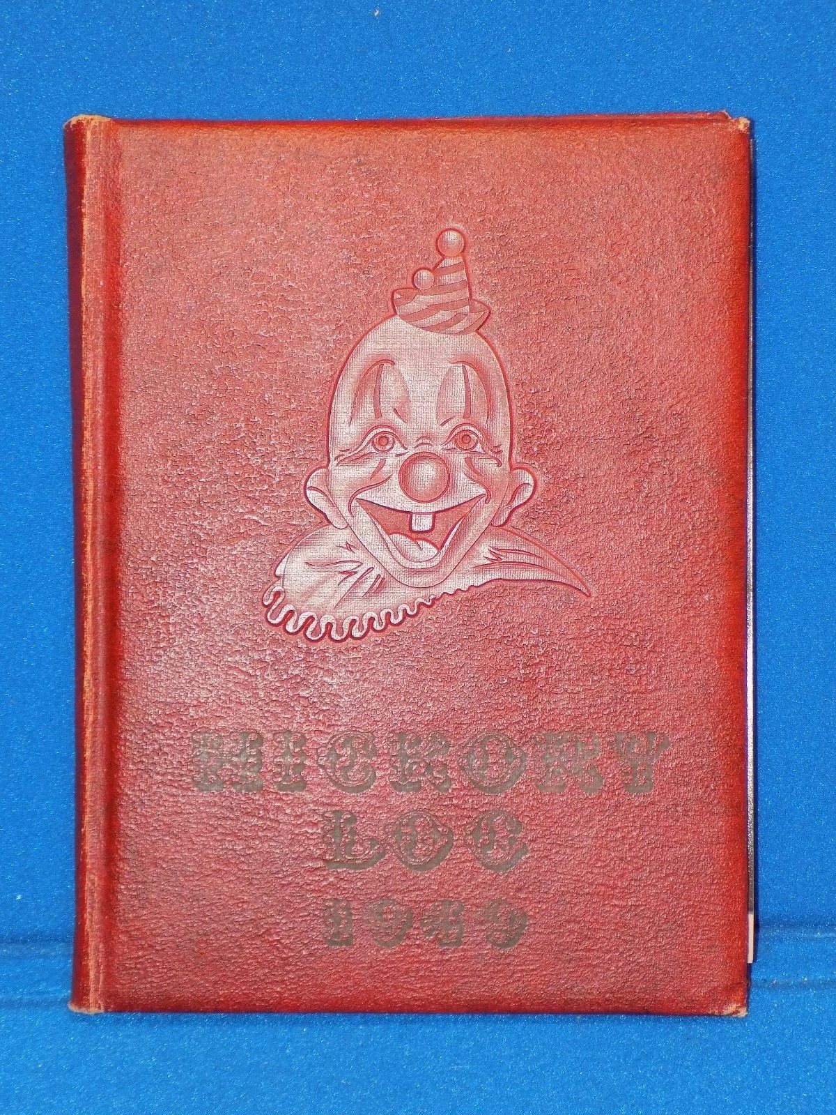 1949 The Hickory Log Claremont Central High School North Carolina Yearbook Alumn