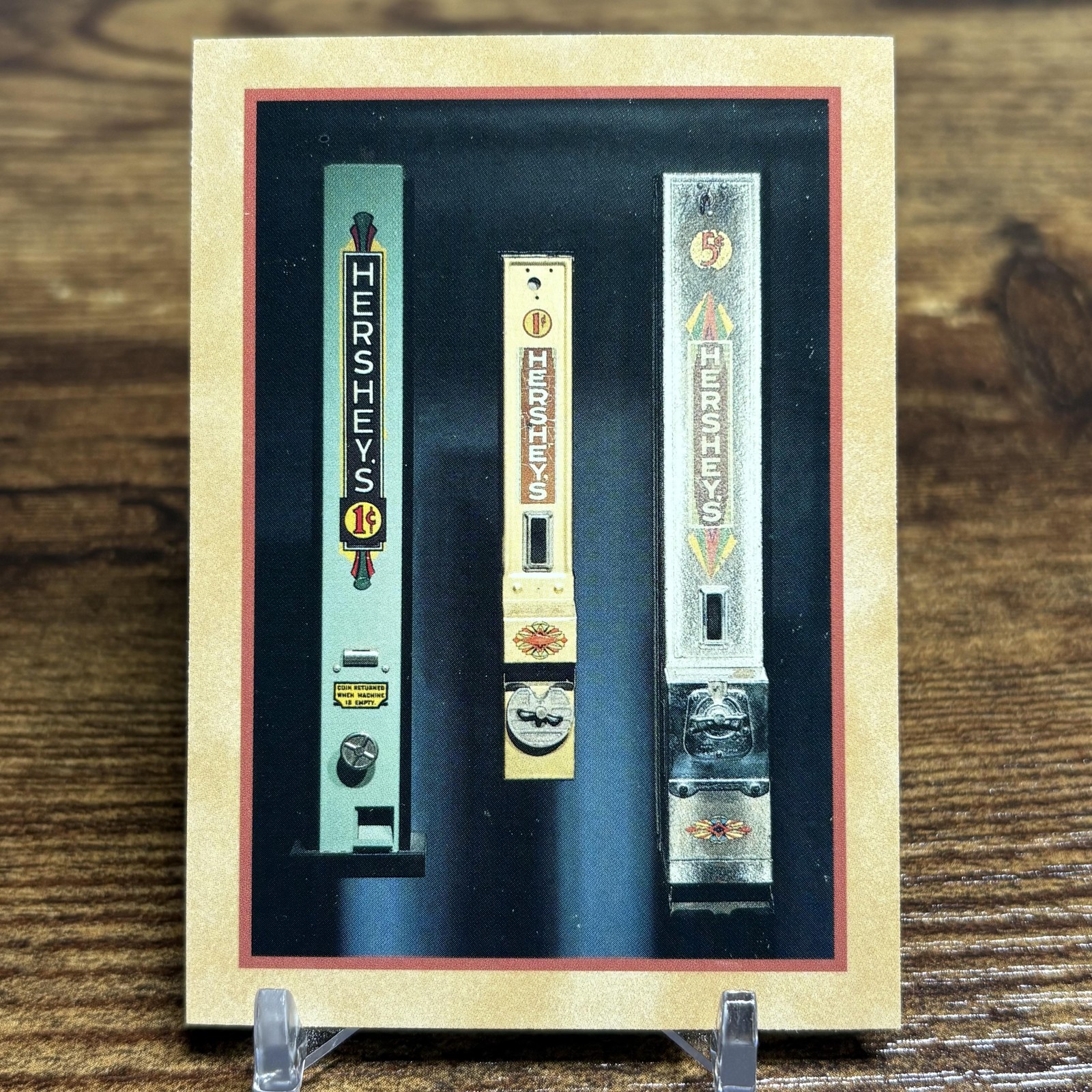 1995 Dart 100 Years of Hershey\'s #44 Chocolate Bar Vending Machines, 1920-1948