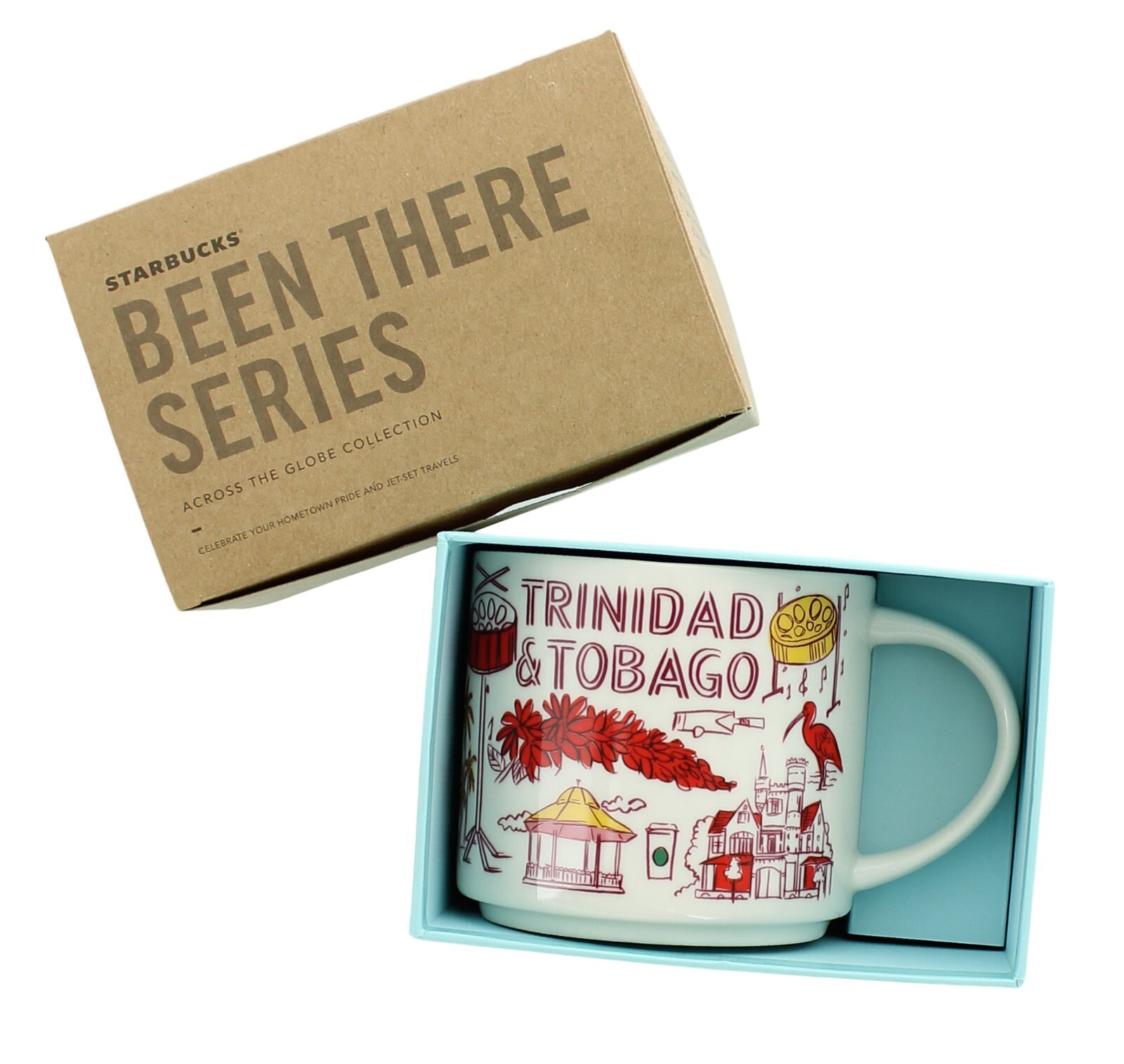Starbucks Been There Series Coffee Mug Cup, Trinidad & Tobago 2023 ,  14 oz.