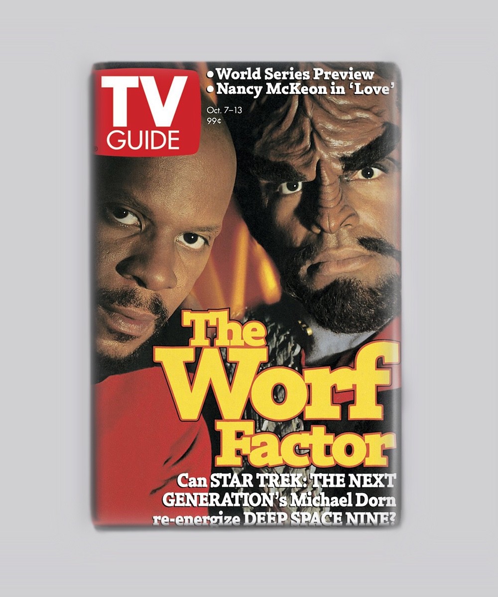 Stark Trek Deep Space Nine Worf TV Guide 1995 - 2\