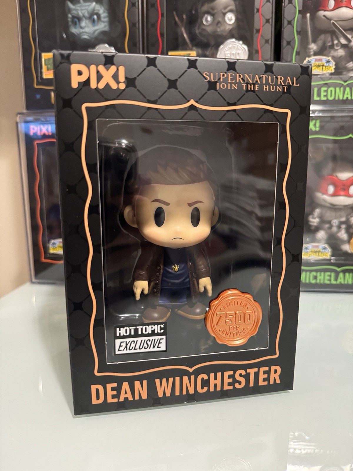 Thrilljoy Pix Supernatural Dean Winchester Hero LE7500 Hot Topic Exclusive Thrilljoy Pix Supernatural Dean Winchester Hero LE7500 Hot Topic Exclusive