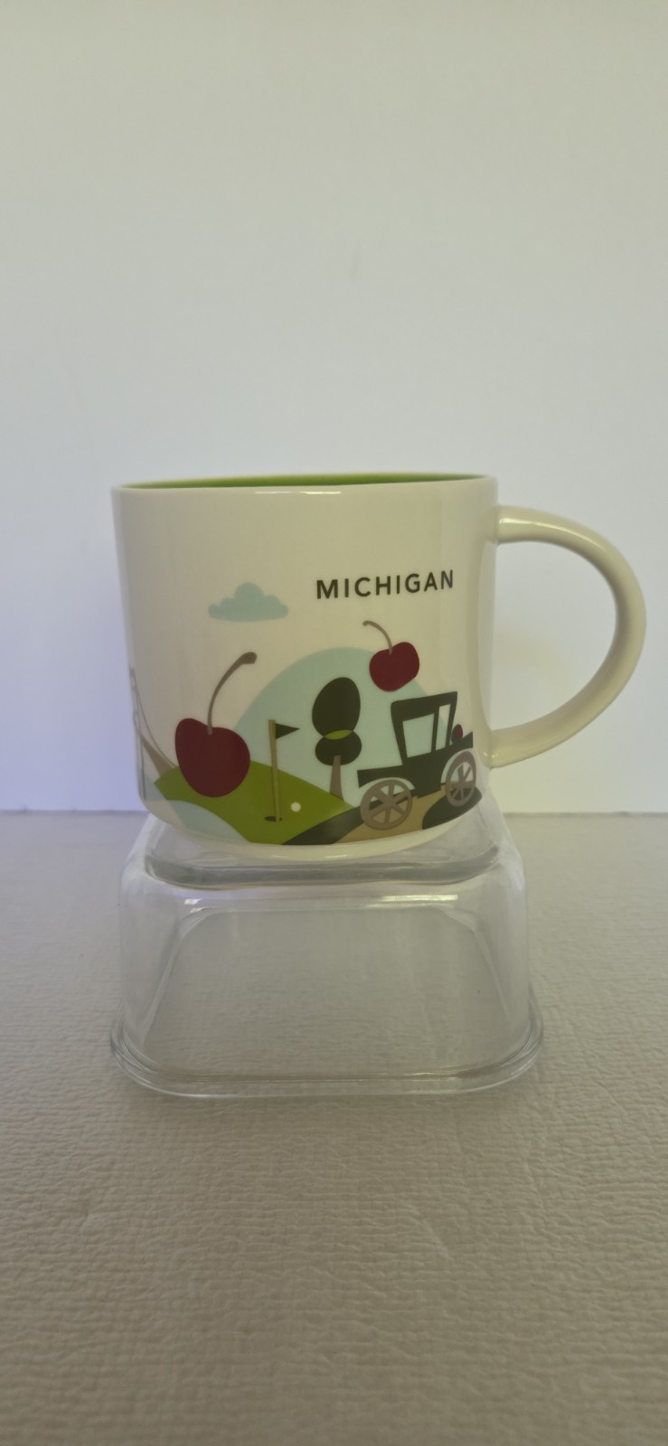 New No Tags Starbucks Michigan Ceramic Coffee Mug 2015 You Are Here Series