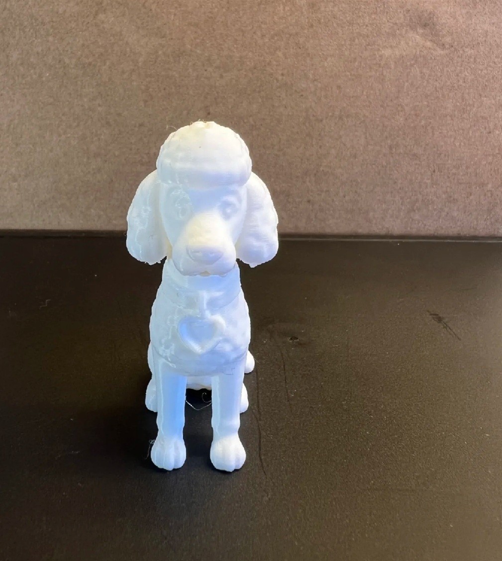 Poodle 7 Inches Figurine