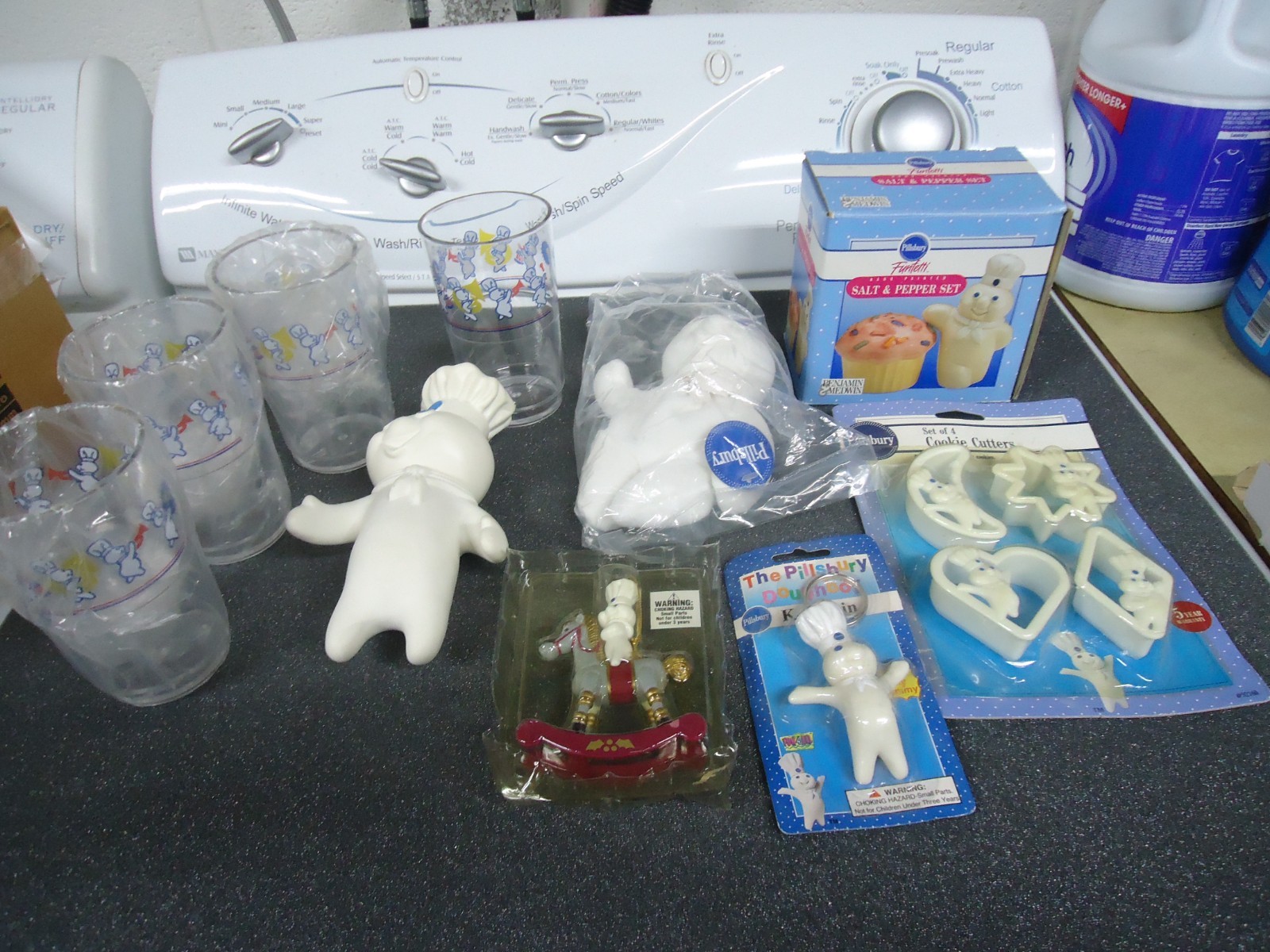 Vintage Pillsbury Doughboy Memorabilia Kitchen Decor Lot of 10 NEW