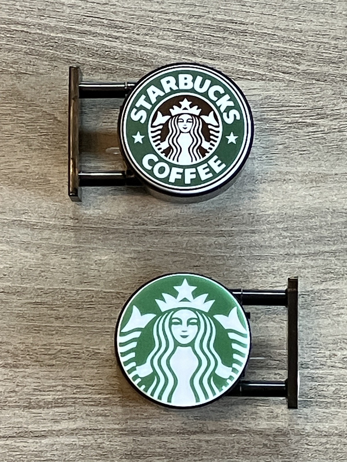 STARBUCKS Fridge Refrigerator Locker Logo Light Magnet (2-pk)