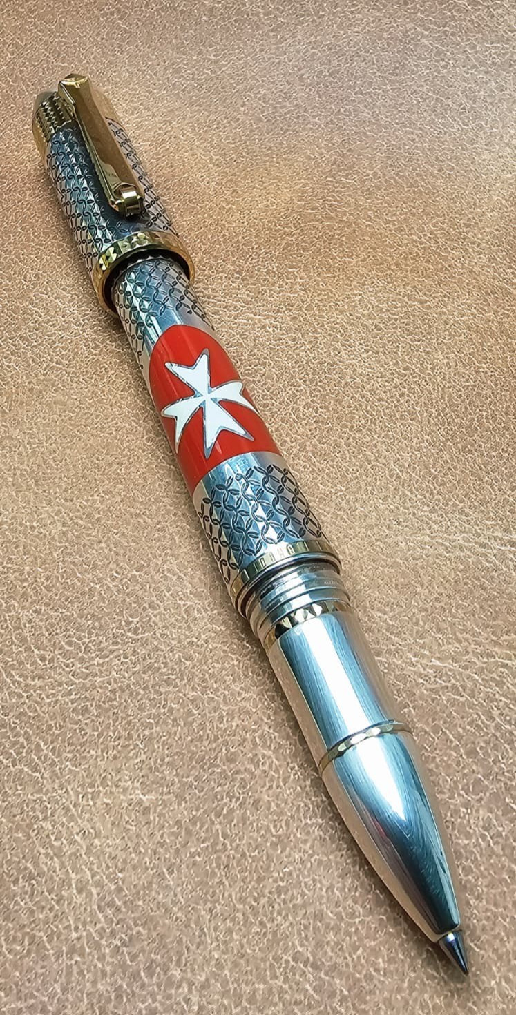 Tibaldi Sovereign Military Order of Malta (SMOM) Rollerball Pen (No Box/Papers)