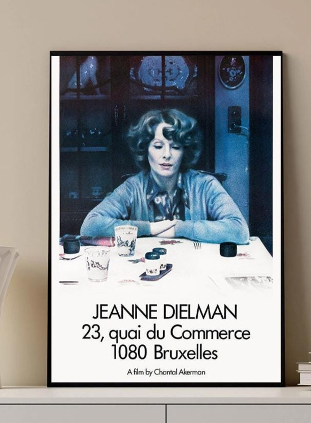 Jeanne Dielman 1080 Bruxelles 1976 Movie High Quality Matte Paper Poster 24x36