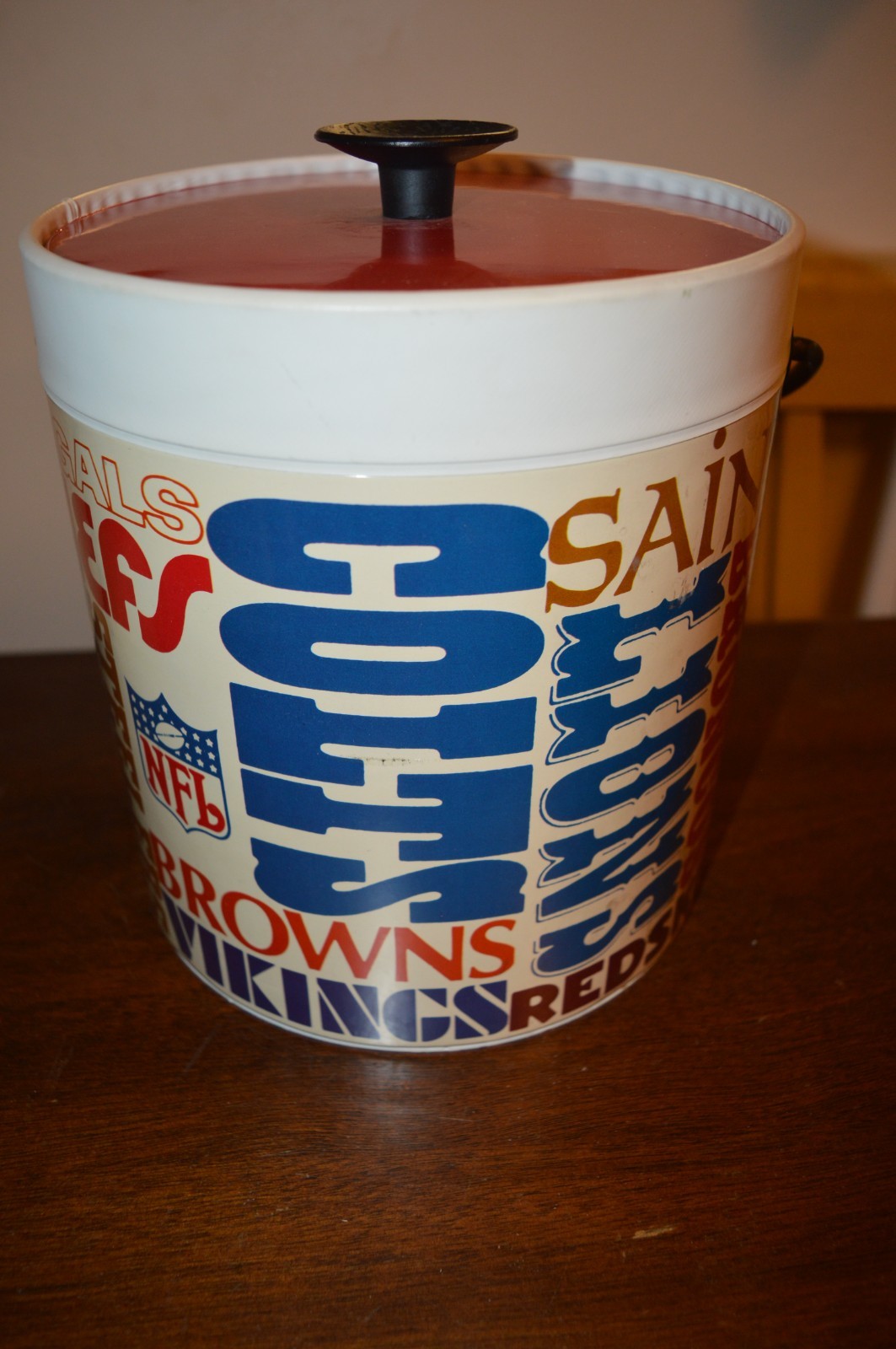 Vtg RARE 1980 Thermo Serv NFL Football 