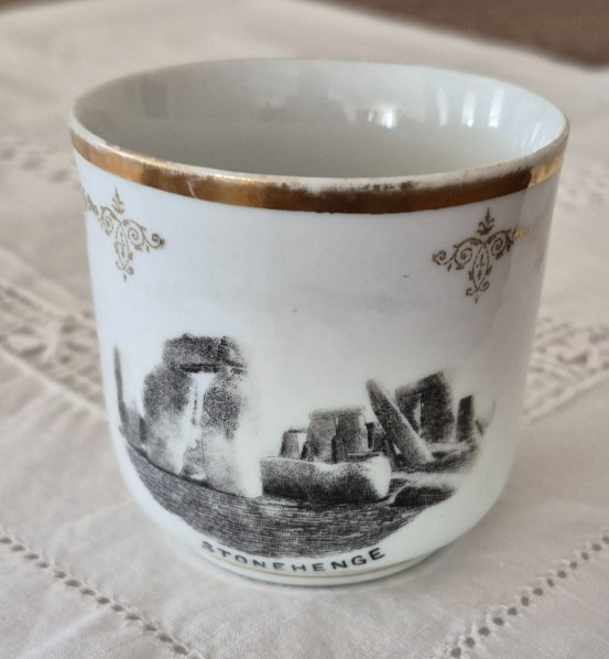 Vintage Stonehenge Souvenir Coffee Tea Cup c.1950s