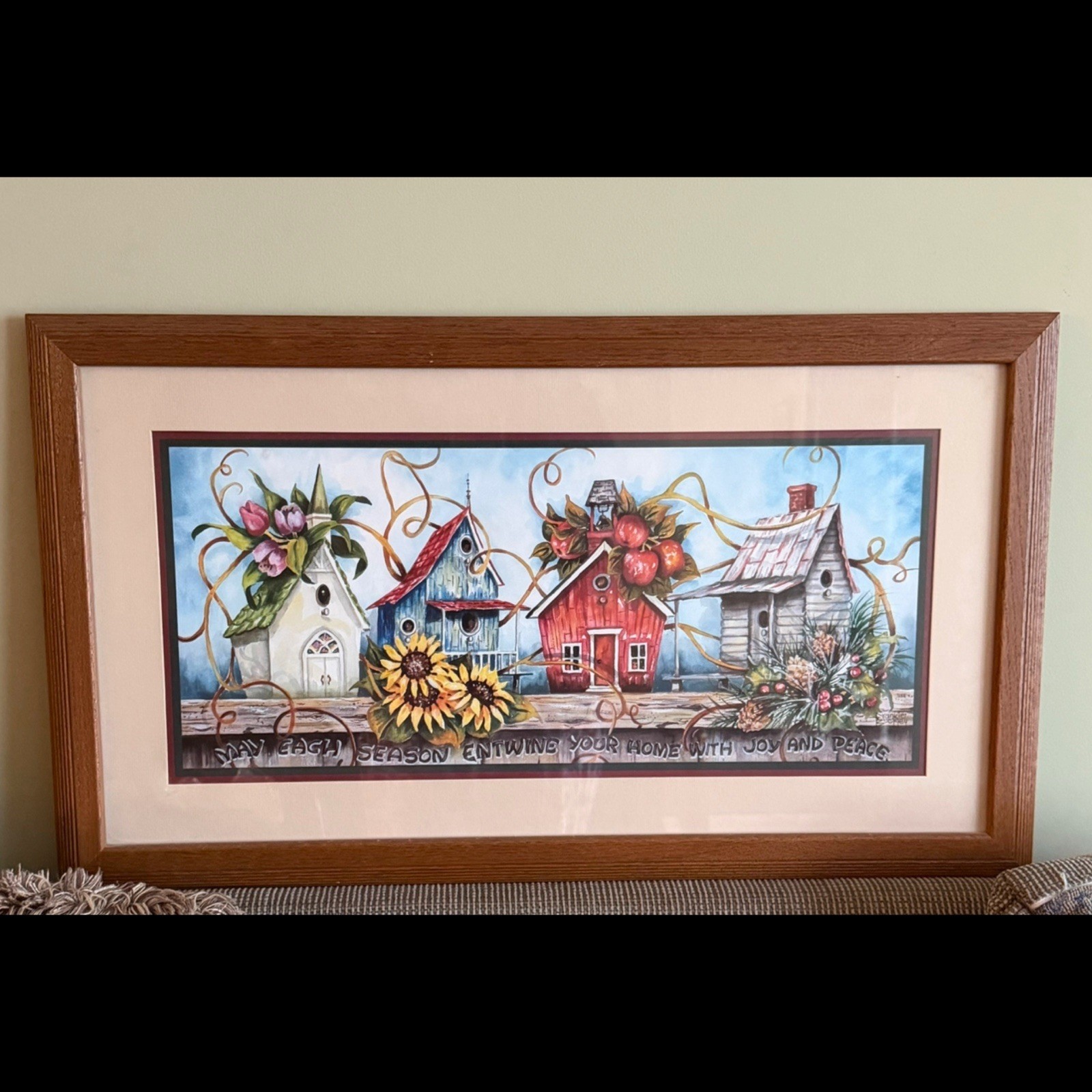 Home Interior by Frankie Buckley Each Season Entwine Your Home w Joy and Peace