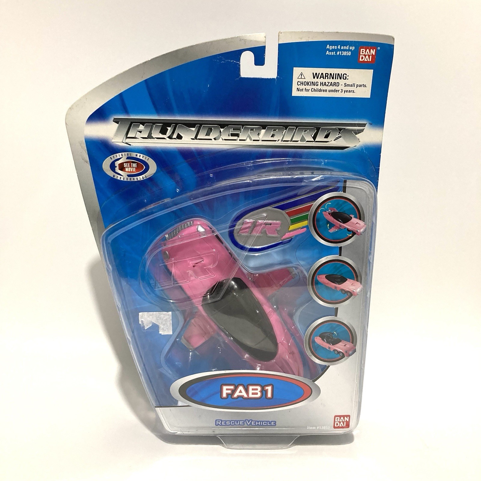 Bandai Thunderbirds 2004 Movie FAB 1 Toy Model Rescue Vehicle Car Craft New FAB1