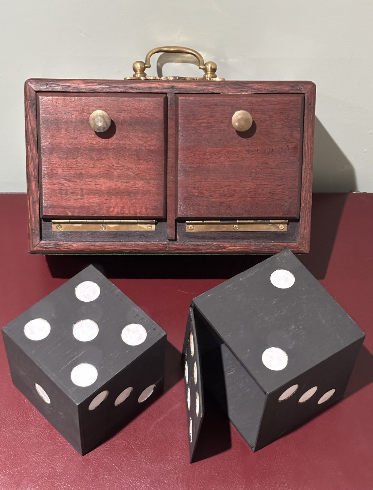 Antique(1930’s)🔥Ultra-Rare🔥Will Goldston's SLIDING DICE BOX Highly Collectable