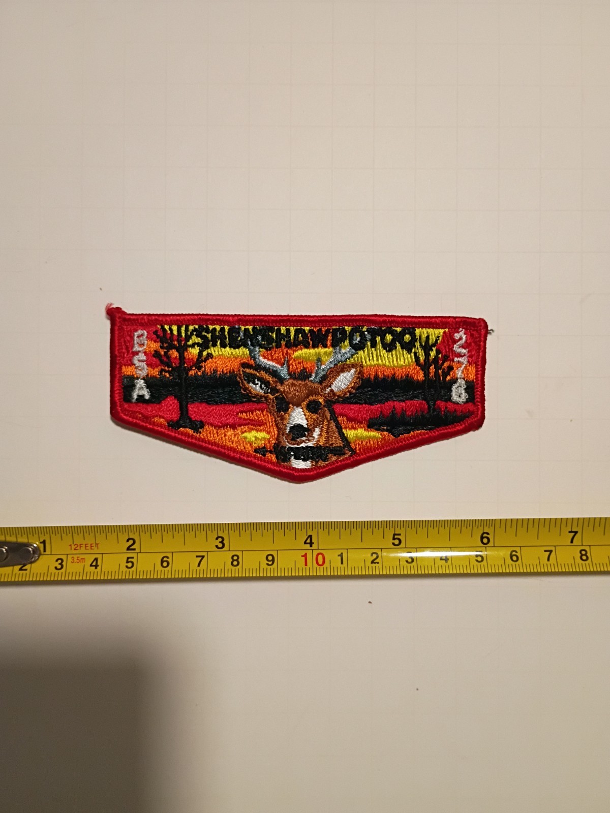 shenshawpotoo lodge 276 OA Pocket Patch Order Of The Arrow BSA shenshawpotoo lodge 276 OA Pocket Patch Order Of The Arrow BSA