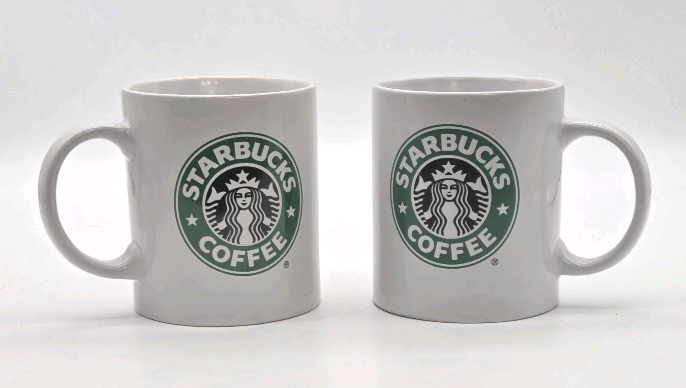 STARBUCKS Siren Logo Classic Coffee Tea 4.75 STARBUCKS Siren Logo Classic Coffee Tea 4.75