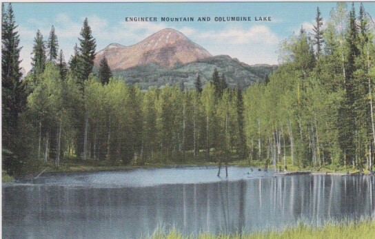 Engineer Mountain & Columbine Lake, Colorado