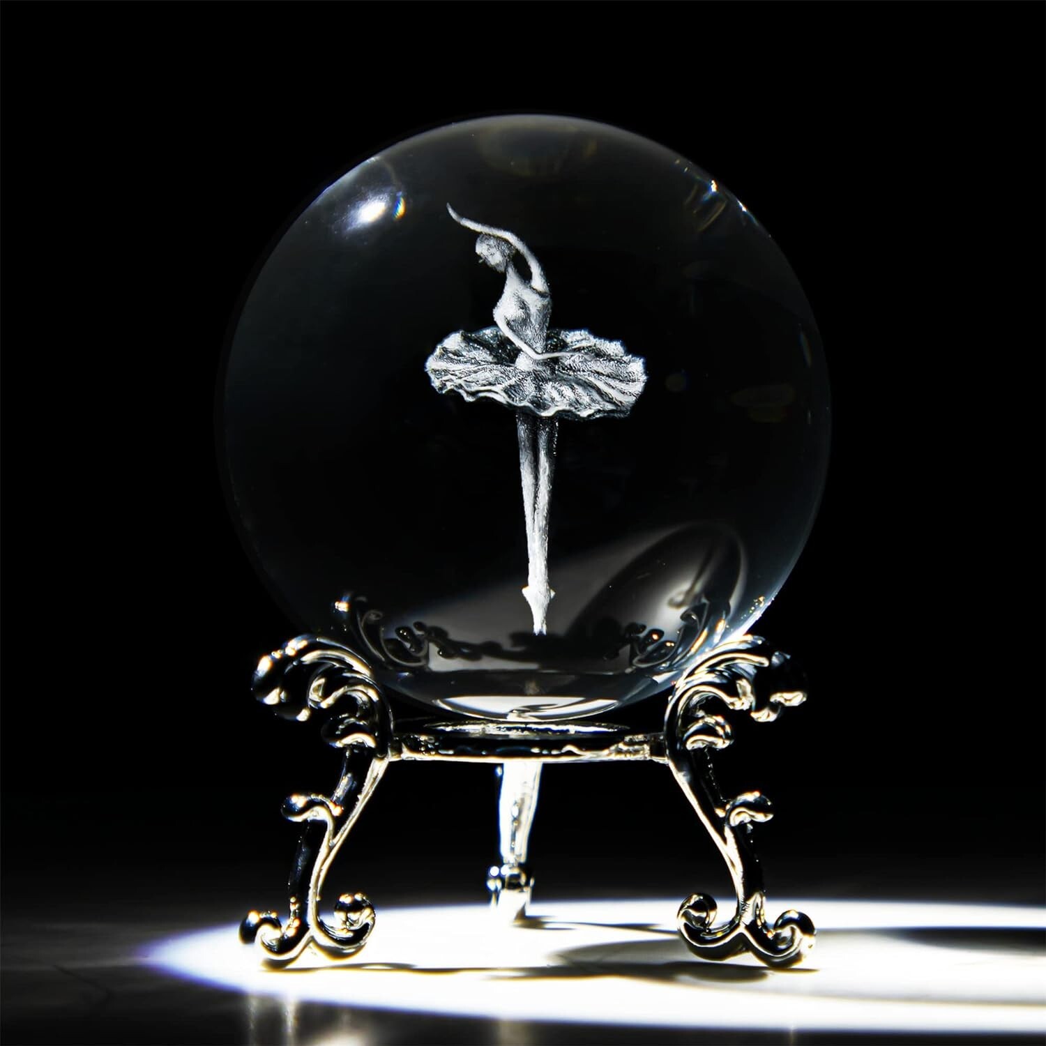 HDCRYSTALGIFTS 3D Laser Engraved Ballerina Dancing 2.4\ HDCRYSTALGIFTS 3D Laser Engraved Ballerina Dancing 2.4\