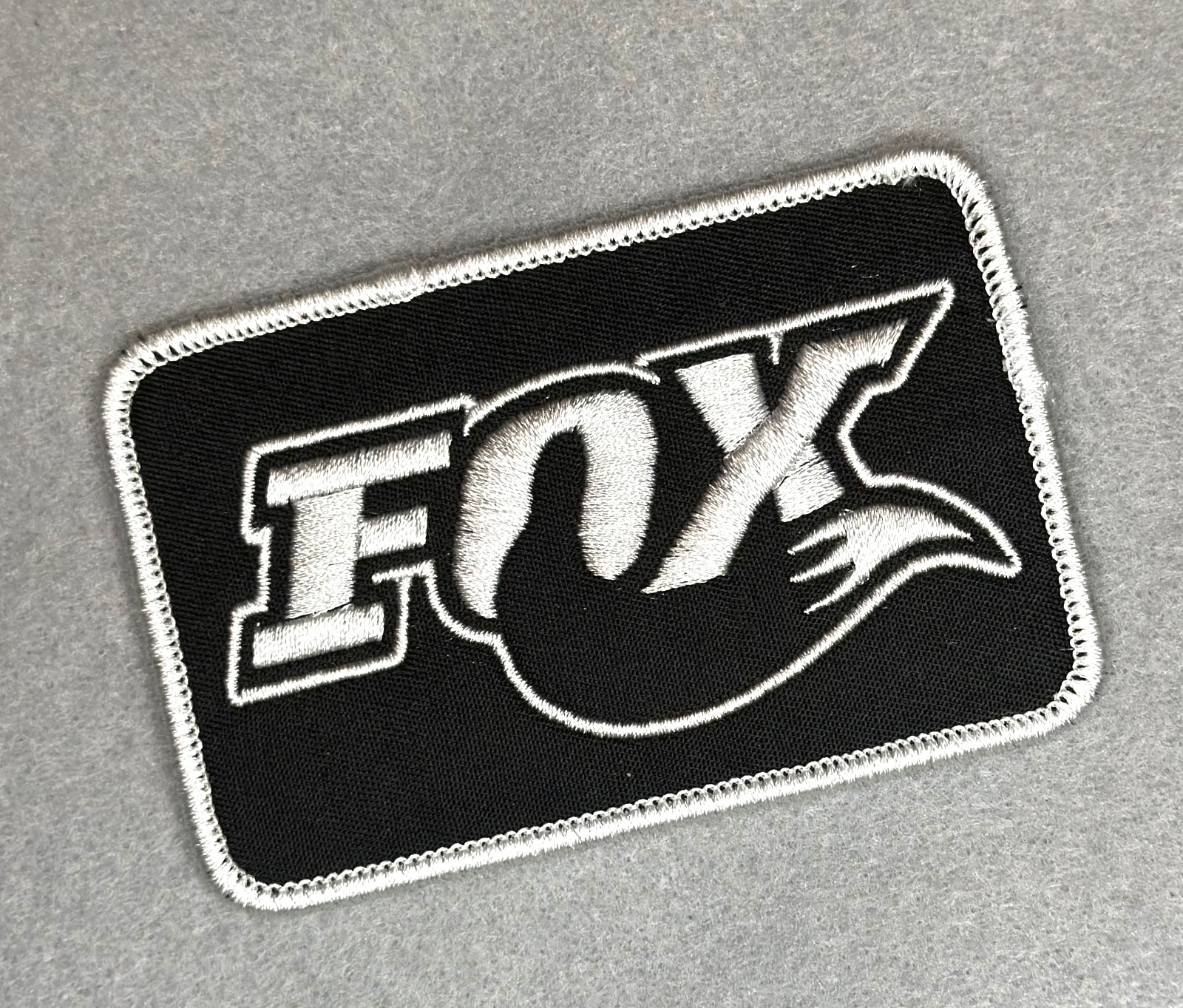 HARD TO FIND FOX RACING EMBROIDERED IRON-ON PATCH...