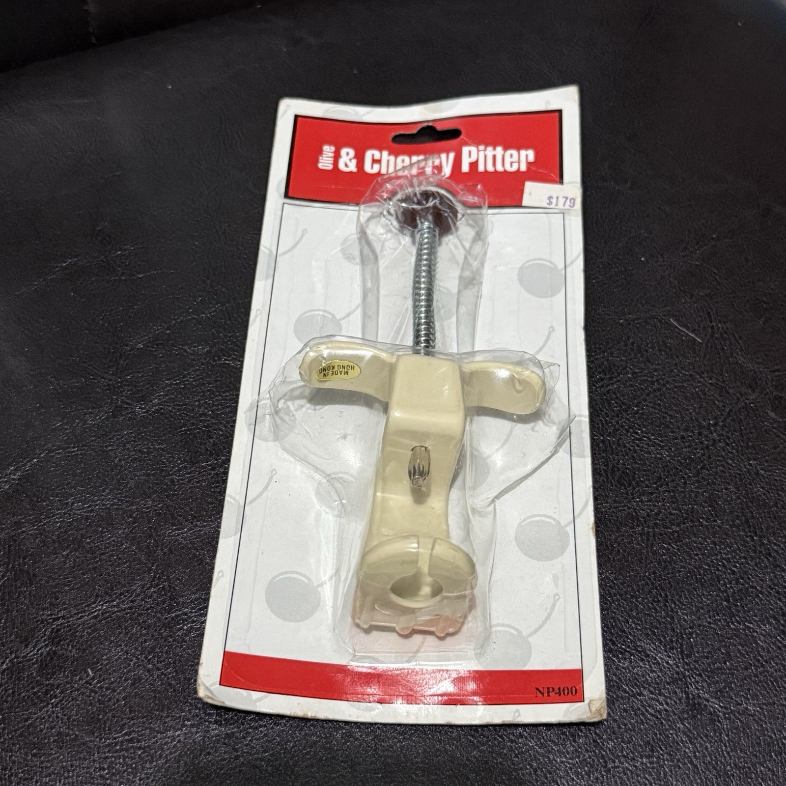 New Vintage Cherry Pitter Hand Held Metal Hong Kong