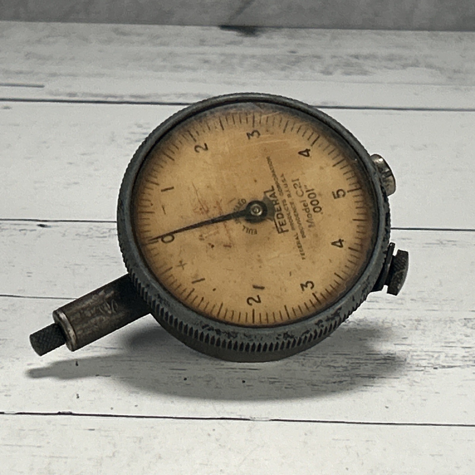 Vintage Federal Dial Indicator Model C21 .0001\