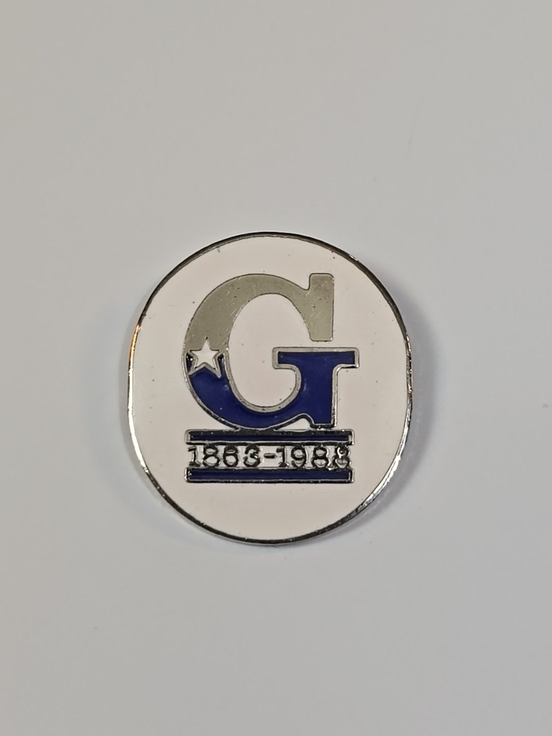 Gettysburg 1883 - 1988 Souvenir Lapel Pin Pennsylvania 