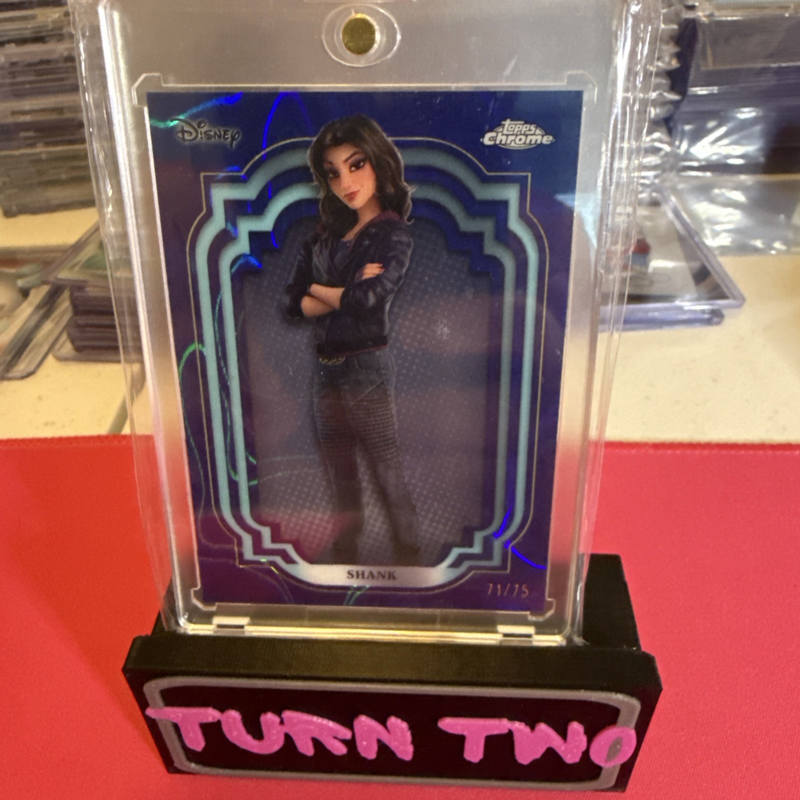 Topps Chrome Disney 2024 #149 Shank Ralph Breaks the Internet Blue Lava /75 Topps Chrome Disney 2024 #149 Shank Ralph Breaks the Internet Blue Lava /75