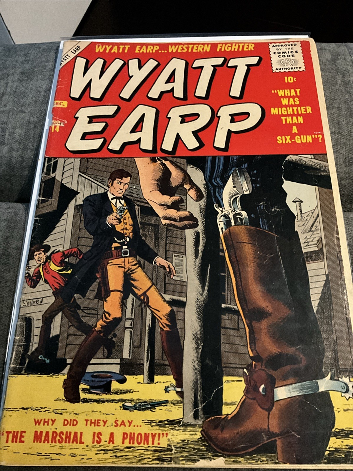 Wyatt Earp #14 Atlas Comics 1957