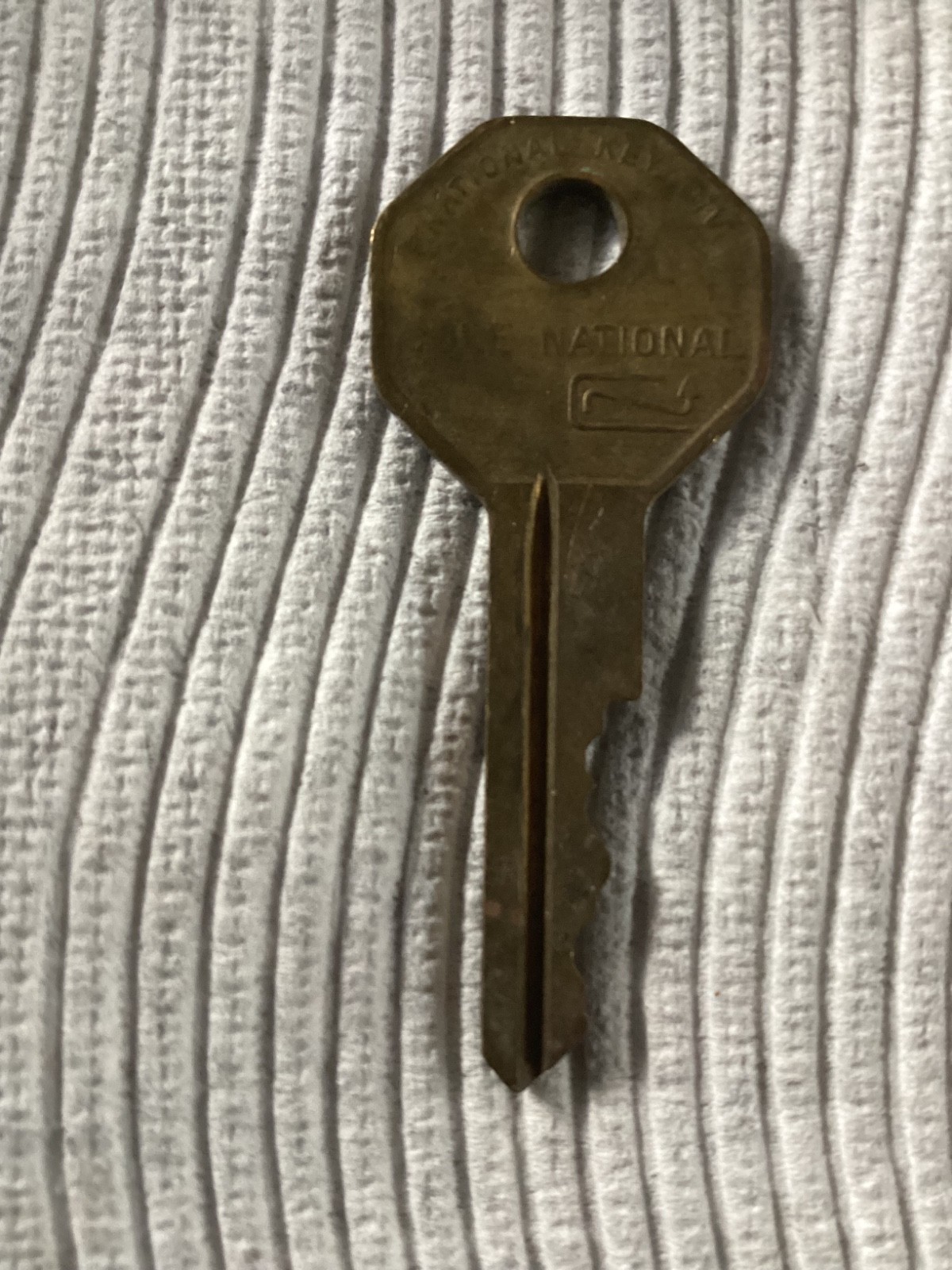 Vintage National Brass Key Replacement- B10