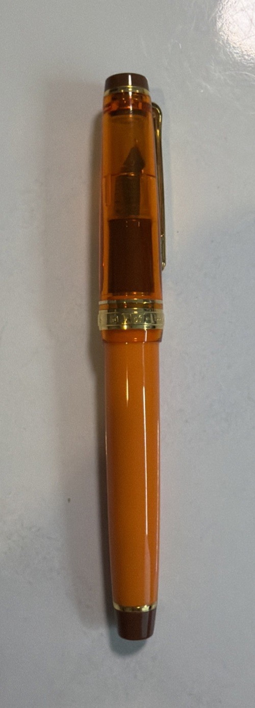 Bungubox Sailor Pro Gear Slim Mandarin Orangette (M) 2018 Fountain Pen - Rare