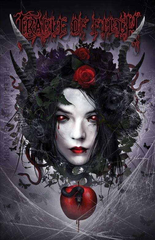 Cradle of Filth: Maledictus Athenaeum #5C VF/NM; Opus | 1:10 variant - w/Bag+Boa Cradle of Filth: Maledictus Athenaeum #5C VF/NM; Opus | 1:10 variant - w/Bag+Boa