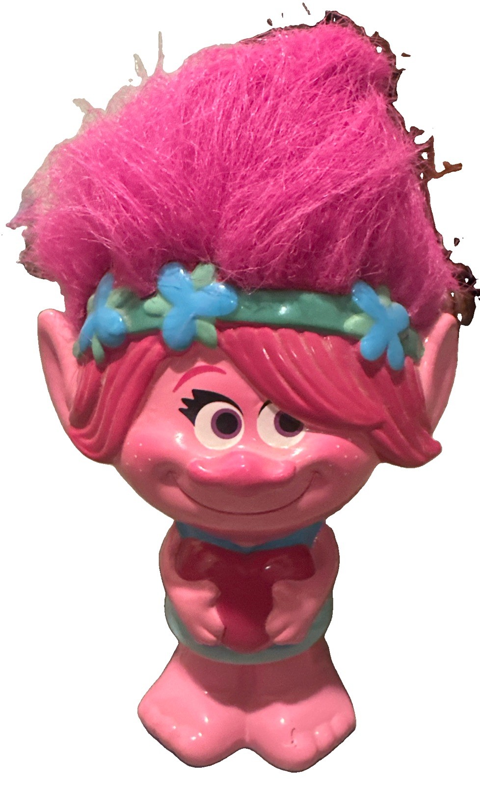 TROLLS PRINCESS POPPY Movie Piggy Coin Money Bank 2017 FAB NY DreamWorks Ceramic