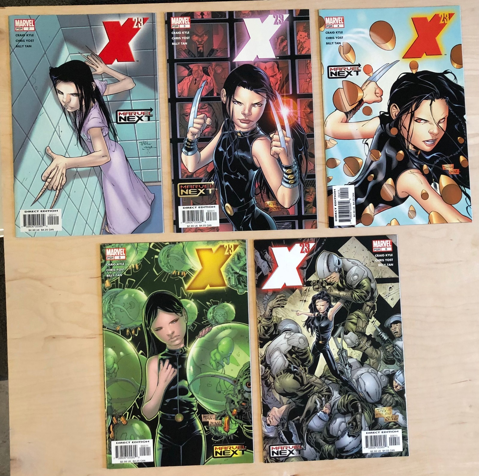 X-23 (2005 Limited Series) #2 3 4 5 6 VG-Fine X-23 (2005 Limited Series) #2 3 4 5 6 VG-Fine