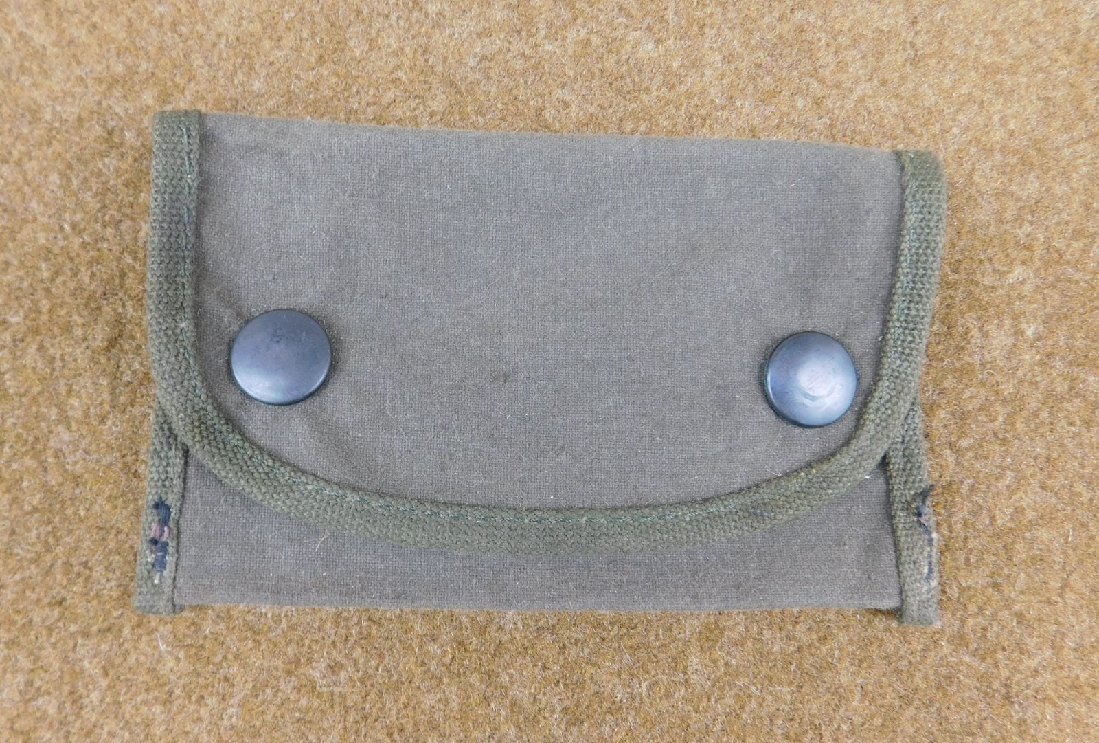 ORIGINAL WWII ERA U.S. BAR BROWNING AUTO RIFLE LARGE SPARE PARTS POUCH UNISSUED