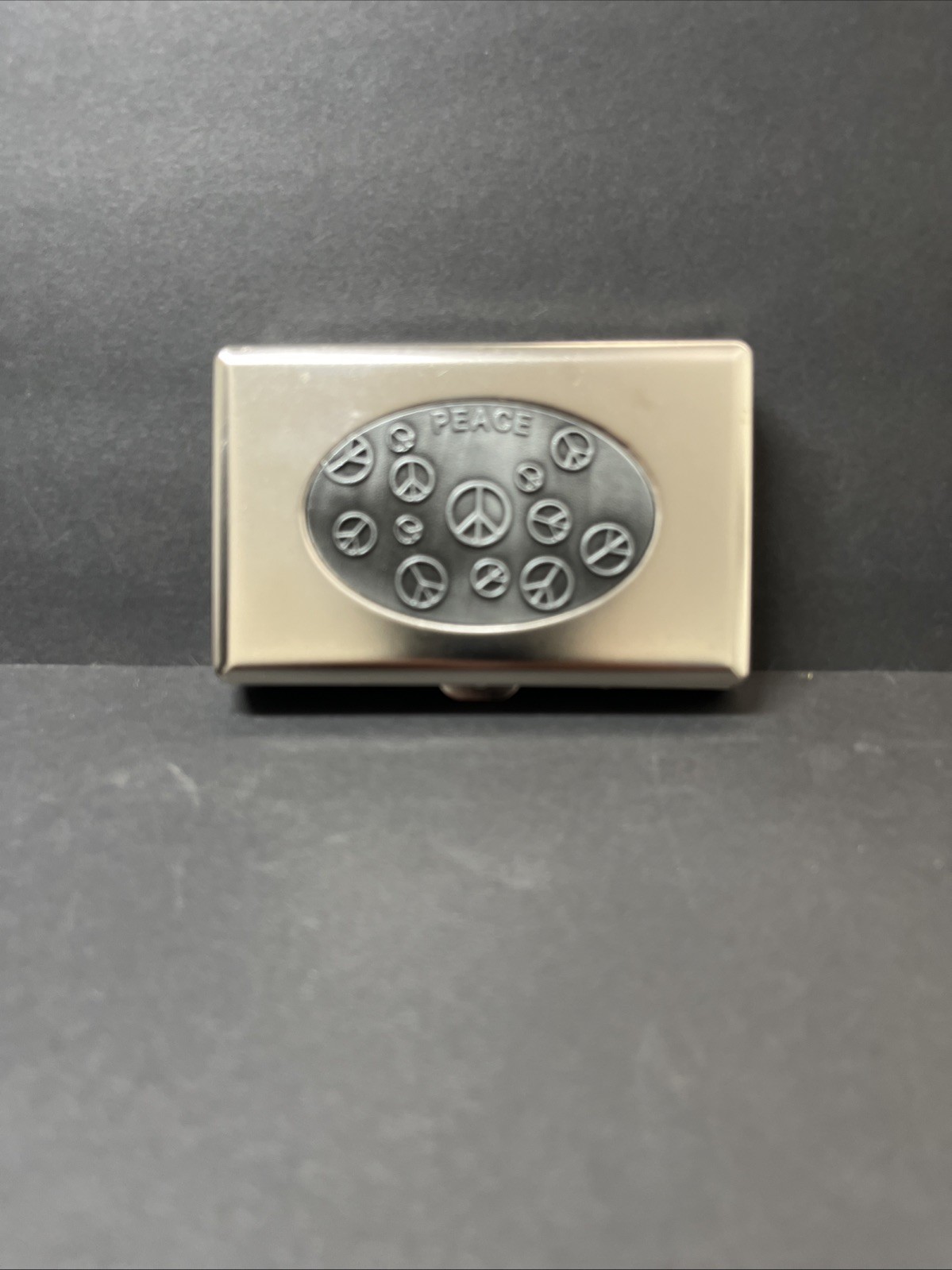 Peace Sign Cigarette Case / Card Holder.A0020 Peace Sign Cigarette Case / Card Holder.A0020